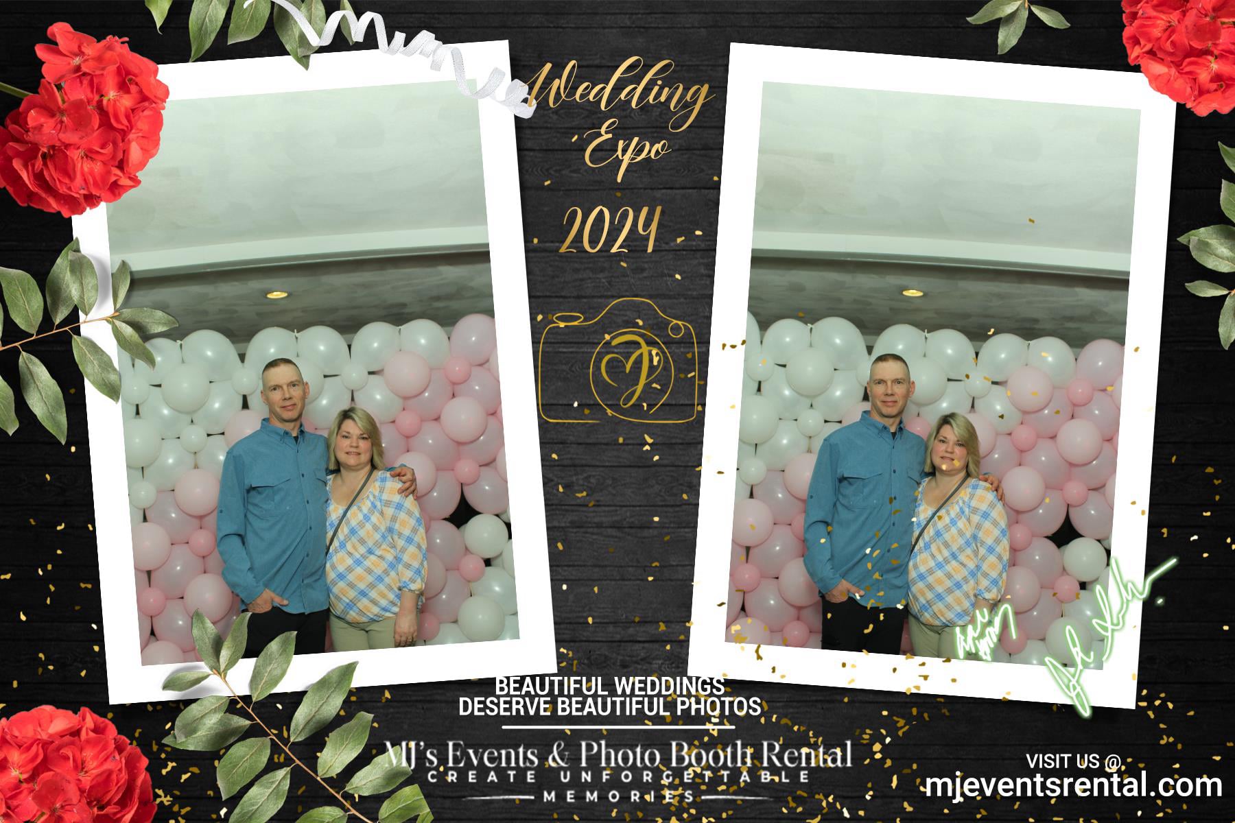 Photo booth props Southern Tier in use