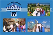 Green screen photo booth experience with digital backgrounds