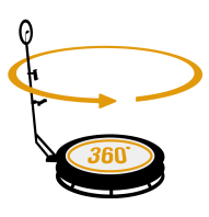 MJ's 360 Photo Booth - Capture high-quality, stunning images with MJ's 360 Photo Booth, featuring DSLR cameras for crystal-clear photos, personalized custom overlays, and unique templates to create unforgettable moments at your event. - DSLR Feature for Wedding Photo Booth Binghamton NY