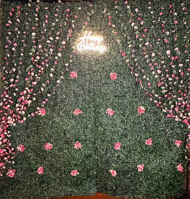 Greenery Wall Backdrop for Photo Booth Events in Southern Tier NY