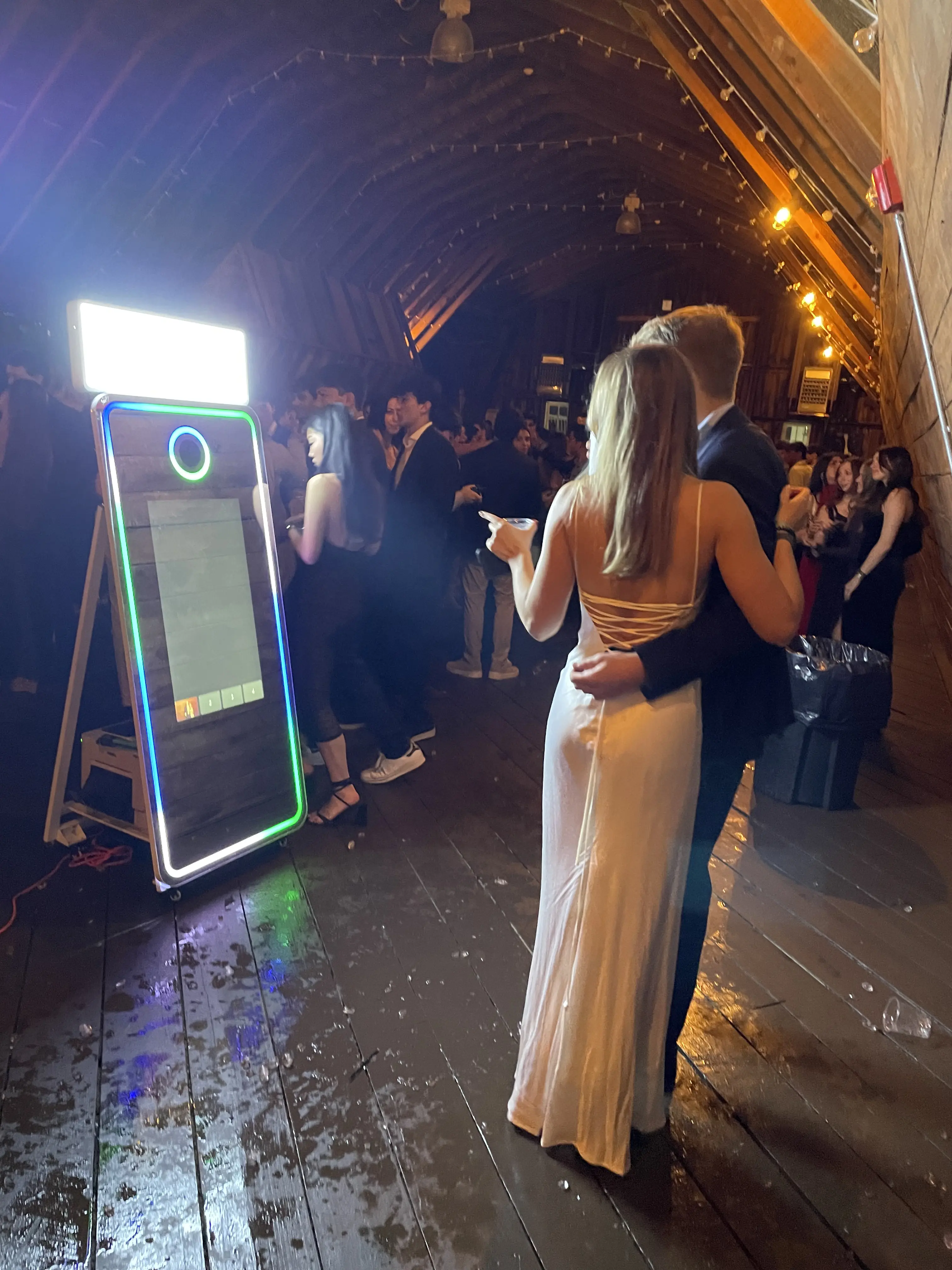 LED Mirror Me booth for weddings and events - Glam Photo Booth